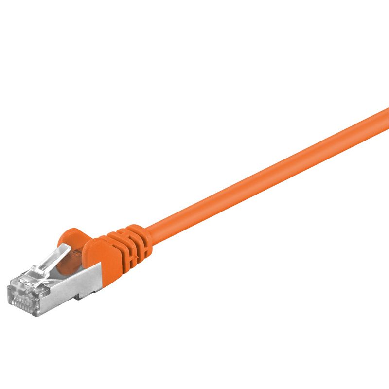 Goobay 93444 Netwerkkabel - 0,5 m - Oranje