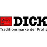 Dick 11552510 Precisievijl, halfrond smal, kap 1 Lengte 250 mm