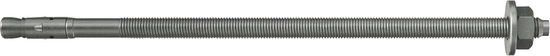 fischer Boulon d'ancrage FAZ II Plus 10/10 GS R acier inoxydable (50 pièces)