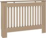 vidaXL Radiatorombouw 112x19x81 cm MDF Bruin
