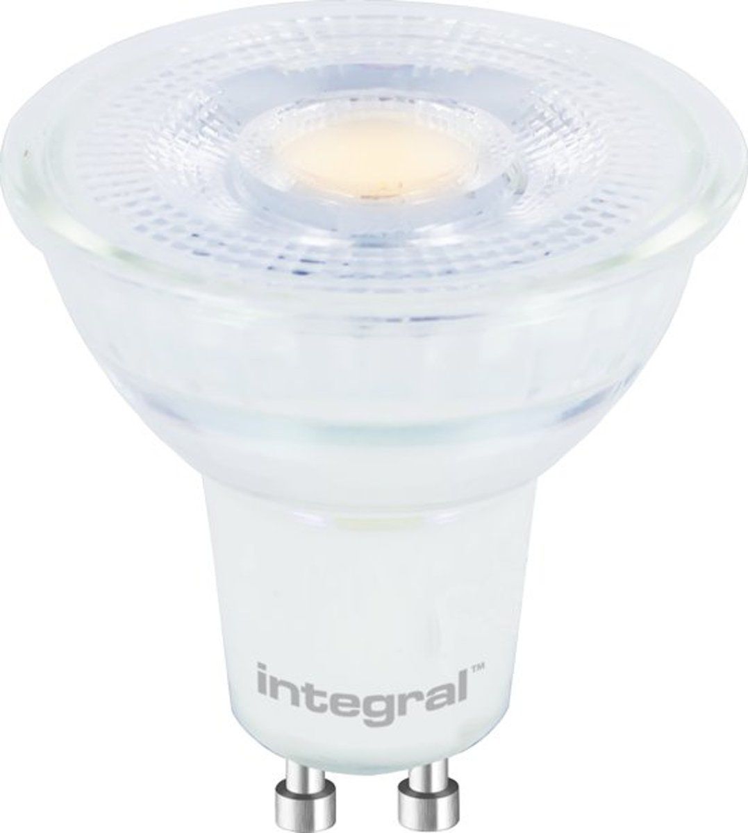Integral GU10 LED Spot - 4.7W - 425 Lumen - 6500K - Glass - Non Dimmable