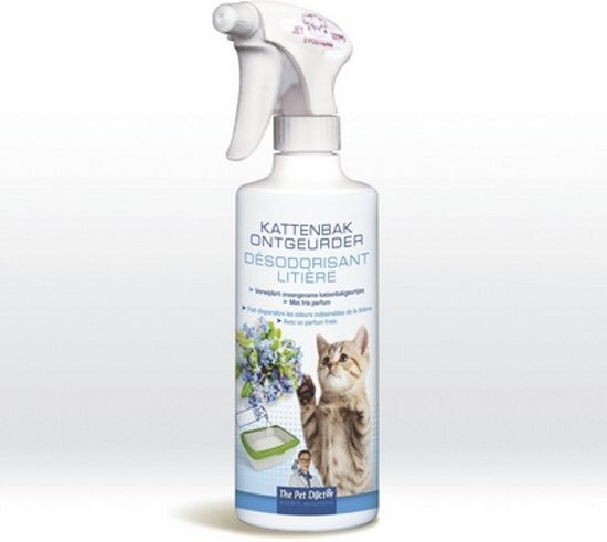 de Boon Kattenbak ontgeurder - 500ml - Voor Katten