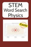 STEM Word Search Physics