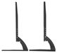 StarTech Universele TV-standaard - Tafelvoet - Geschikt voor LCD/LED-televisies van 81–140 cm - In hoogte verstelbaar - Afneembaar - Staal - 800 x 400 mm - Zwart