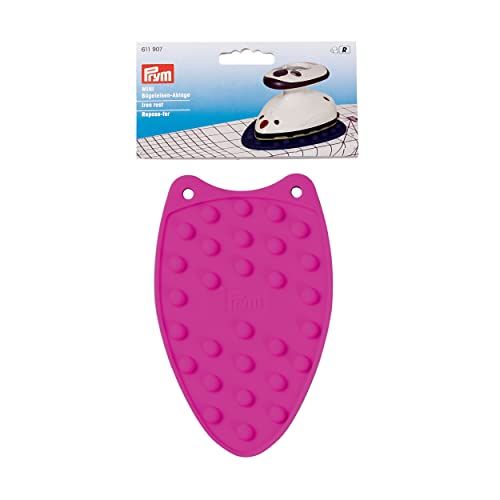 Prym Prym Mini Siliconen Strijkijzer-neerzetvlak, Roze - 1 Stuk