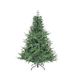 YITAHOME Premium kunstkerstboom, 152 cm, ca. 450 takpunten, PE spuitgietwerk en pvc, natuurgetrouwe dennenboom met metalen standaard en klapsysteemframe, snelle montage voor thuiswinkels, 152 x Ø 75
