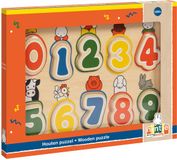 Bambolino Nijntje Houten Cijferpuzzel