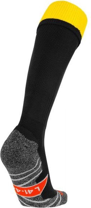 Stanno Combi Voetbalsokken - Maat 36-40 - Zwart/Geel - Unisex - Voetbal