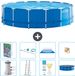 Intex Rond Frame Zwembad - 457 x 122 cm - Blauw