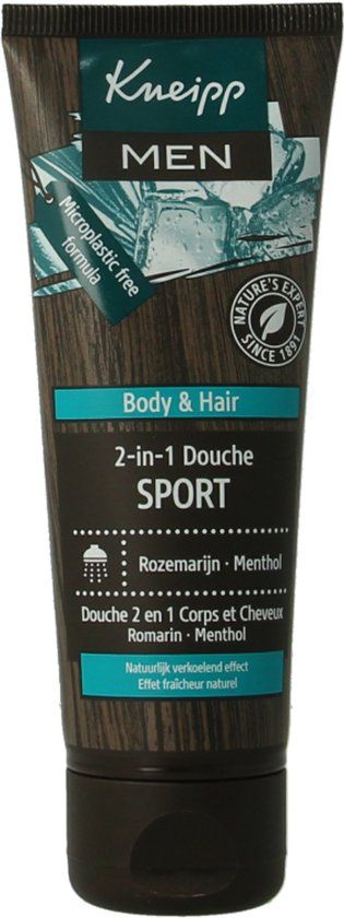 Kneipp Douche men 2 in 1 sport mini 75 Milliliter