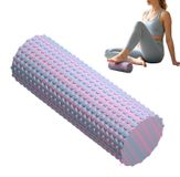 Icecat Rouleau de yoga pour massage des tissus profonds, haute densité