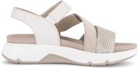 GABOR ROLLINGSOFT - 86-882-61 - Sandaal - Beige/Zilver - Maat 35