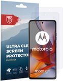 Rosso Screen Protector Geschikt voor Motorola Moto G75 | Ultra Clear Duo Pack | TPU Folie | Case Friendly Beschermfolie | 2 Stuks