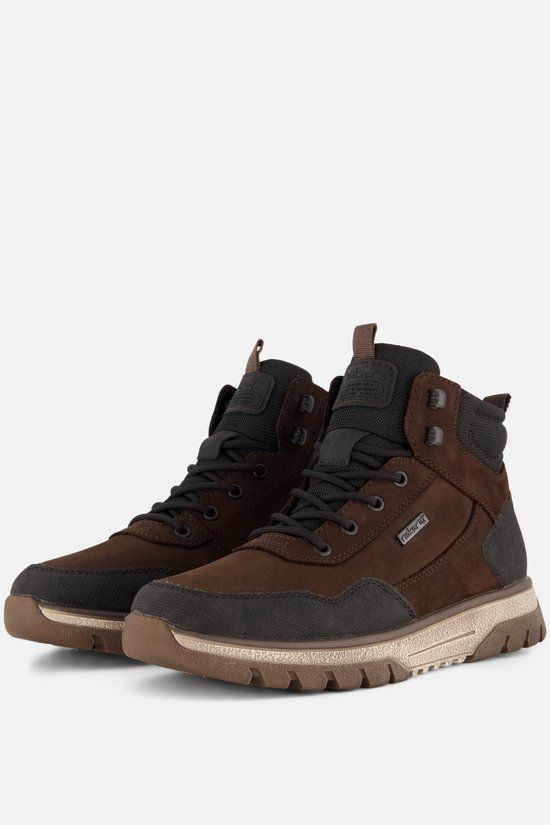 Rieker Veterboots zwart Nubuck - Maat 40