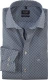 OLYMP chemise coupe moderne - popeline - motif vert - sans repassage - tour de cou : 41
