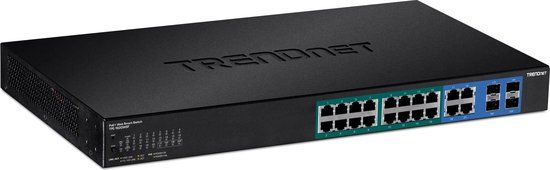 Trendnet TPE-1620WSF - 20-poorts GB Web Smart POE+ Switch