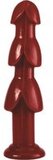 WAD Thermal Detonator Anaal Dildo M - 26 cm - Rood
