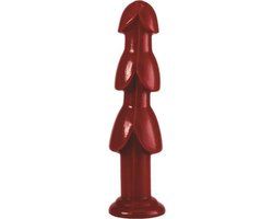 WAD Thermal Detonator Anaal Dildo M - 26 cm - Rood
