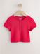 Next - Meisjes - Ajourgebreide top met knoop aan de voorkant - Rood