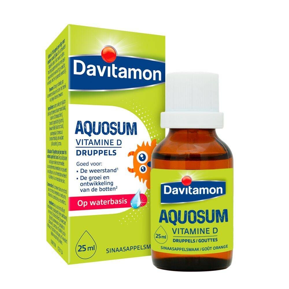 Davitamon Davitamon Aquosum Vitamine D Druppels 25 ml druppels