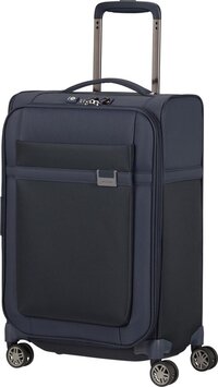 Samsonite Airea Spinner 55cm - Dark Blue - Soft Case - Hand Luggage
