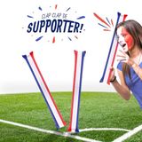 Paar Frankrijk Paar Clap Clap Supporter