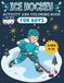 Ice Hockey Activity & Coloring Book for Boys, Ages 8-12