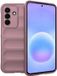 Techsuit Hoesje geschikt voor Samsung Galaxy A57 - Magic Shield Silicone Back Cover - Paars