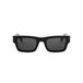 Bvlgari Bv40064i Lunettes de soleil homme noir rectangulaires gris 50mm