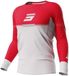 Frenchys SAS Jersey Shot Stok Rood Polyester Lange Mouw S