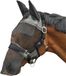 HKM Premium Anti-vliegenmasker met neusbescherming Moerasgrijs Pony