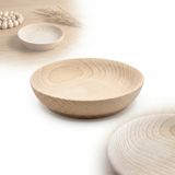 Merkloos / Sans marque Merkloze Houten Kom 9,5cm Beukenhout