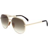 David Beckham Zonnebril Heren DB-7037-G-S-06J-9K Gouden Ø 61 mm