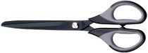 MAUL schaar met rubberen gripzone, lengte: 260 mm, zwart