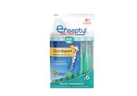 Efiseptyl - Clean Expert Interdentale Borstels 0,9 mm - Hersluitbare zak - Met Antibacteriële Behandeling - Zak met 6 Borstels