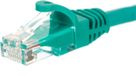 Netrack Câble patch RJ45, manchon de protection Netrack, cat. 5e UTP, 0,5 mètre, vert