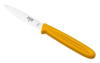 KUHN RIKON Swiss Knife Rüstmes, roestvrij staal, groentemes, mes met lemmetbescherming, geel