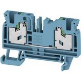 Weidmüller 2874830000 Bloc de jonction de passage bleu 50 pc(s)