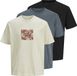 Jack & Jones T-shirts 3-pack Logo T-shirts