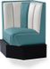 Bel Air Dinerbank Hoek HW-60/60 Blauw