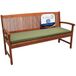 Beautissu Loft BK Bankkussen 100x48x5 cm Olijfgroen – Zitkussen Tuinbank met Wasbare Hoes