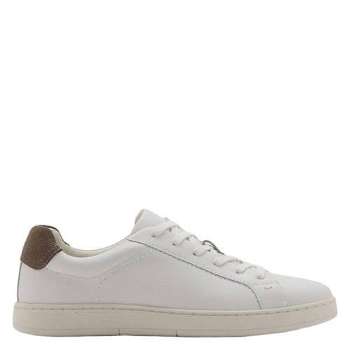 Mango Man leren sneakers wit