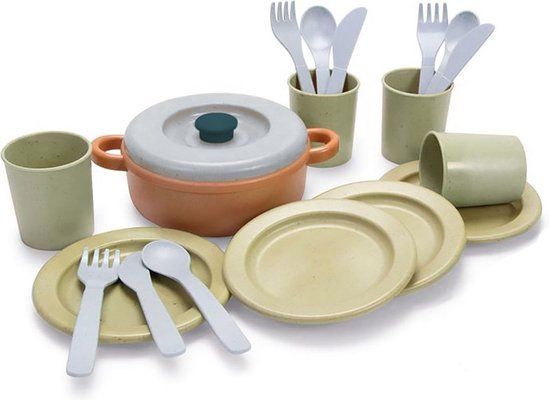 Dantoy Bio speelgoedservies Dinner Set - 22-delig