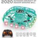 SZSMART Minidrone Rc Ufo Vliegtuig Levensduur batterij: 6 Min Groen