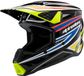 Alpinestars S-M3 Youth Wurx Zwart Geel Fluo Blauw Rood Offroad Helm