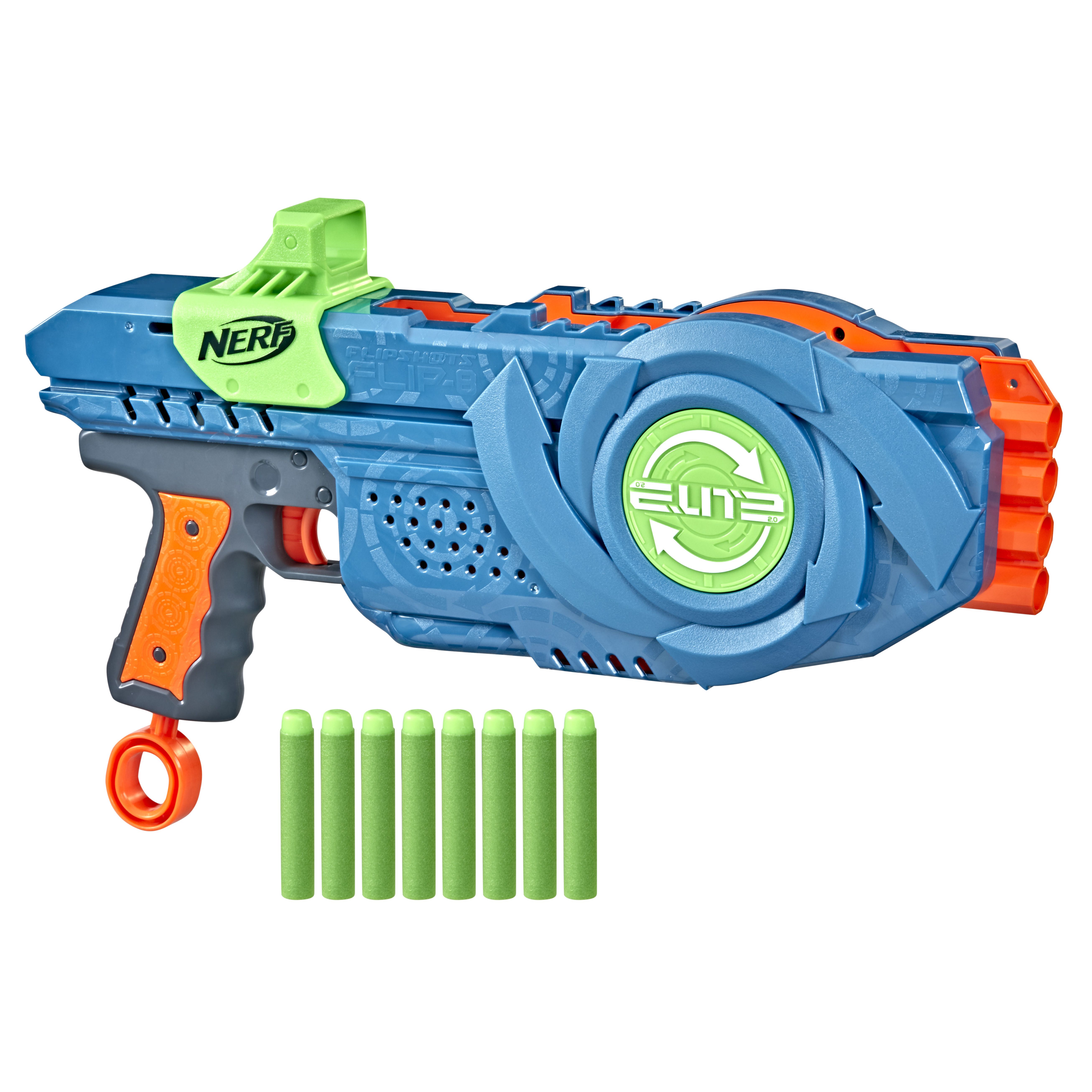 Nerf Elite 2.0 Flip 8 Blaster Toy Gun - F2549