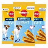 Pedigree 3x Hondensnack Dentastix Light Mini 58 gr