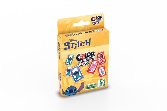 Shuffle Color Addict Stitch Editie - Lilo en Stitch - Speelkaarten - Nederlands - Vanaf 6 jaar