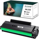 Evoke PA-210 zwarte printercartridge, 1600 pagina's, compatibel met Pantum P2200 P2500 M6500 M6550 M6600