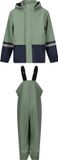 ZIGZAG Regenset Simba Unisex Groen Maat 110